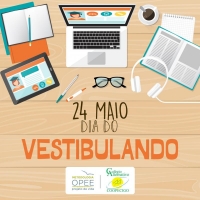 Feliz dia, vestibulando! Feliz dia, vestibulando!